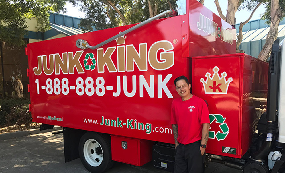 Junk King yard waste removal in North Carolina North Carolina